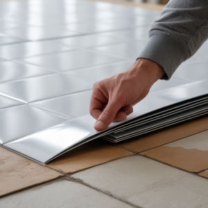 Les étapes clés pour installer des lames PVC clipsables sur un carrelage existant