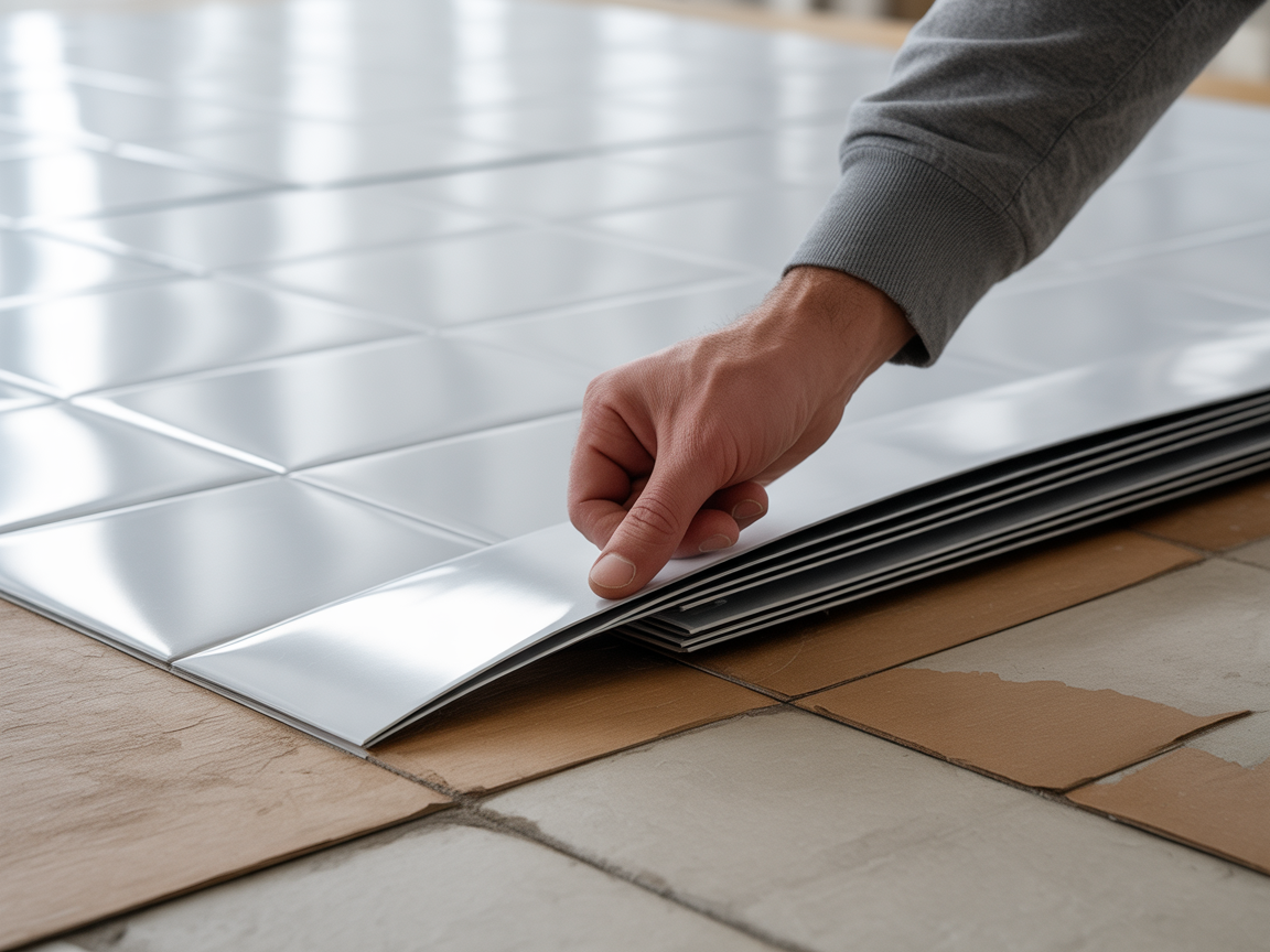 Les étapes clés pour installer des lames PVC clipsables sur un carrelage existant