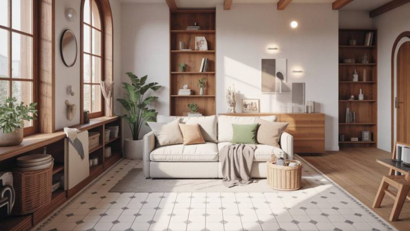 Intégrer le carrelage dans une maison passive : esthétisme et performance énergétique