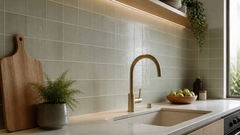 Comment choisir un carrelage mural pour cuisine : critères, formats et effets déco tendances