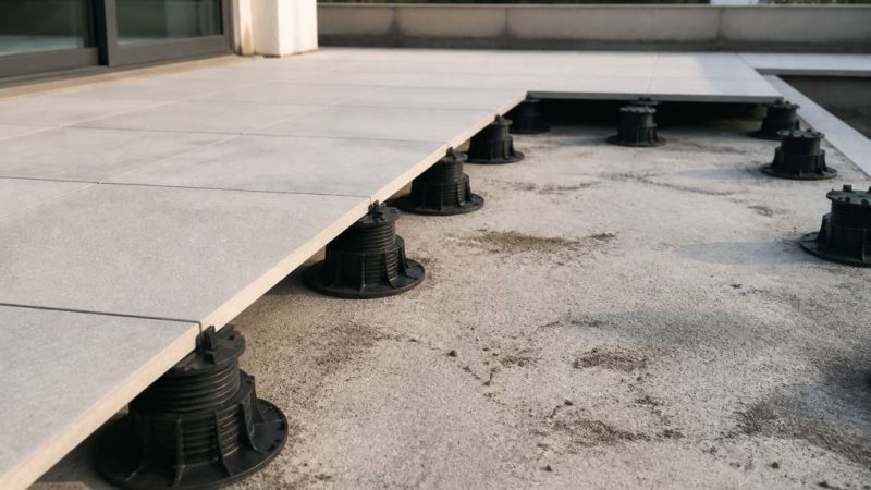Carrelage sur plot : inconvénients à connaître avant de se lancer