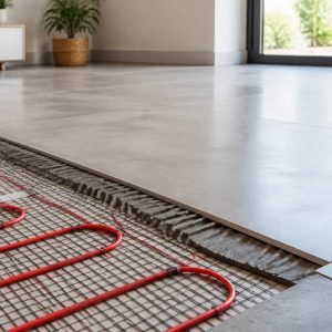 Quelle taille maxi de carrelage choisir pour un plancher chauffant ?