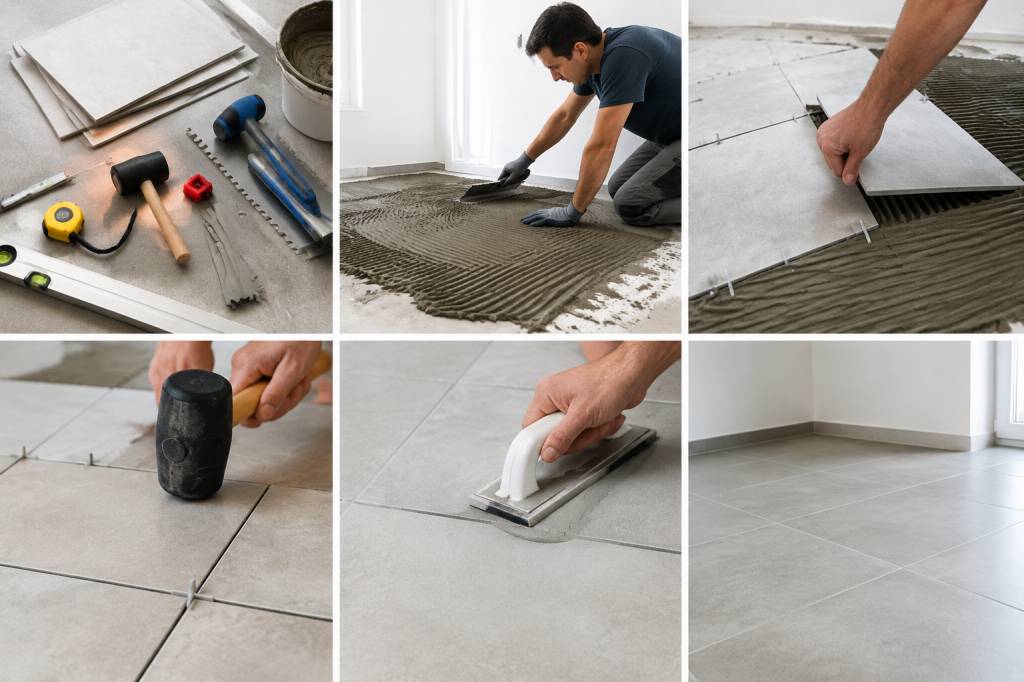 Tuto pose carrelage : les étapes pour réussir son installation soi-même