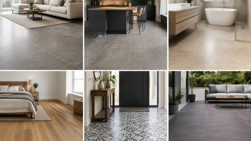Matériaux sol : comment choisir le revêtement adapté à chaque pièce de la maison